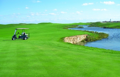 Bulgarien, Golfplatz in Balchik