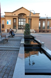 Brunnen am Bahnhof