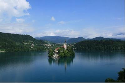 Bled in Slowenien