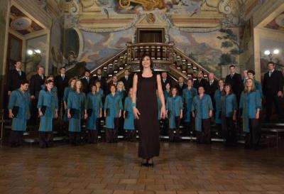 Konzert mit Chor in der Gemeinde Brezice in Slowenien