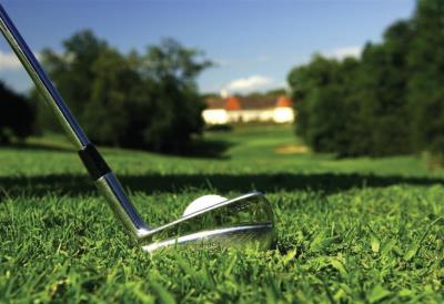 Golfplatz in der Gemeinde Brezice in Slowenien