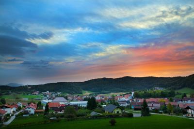 Dolenjska Mirna Bauernhof, Slowenien