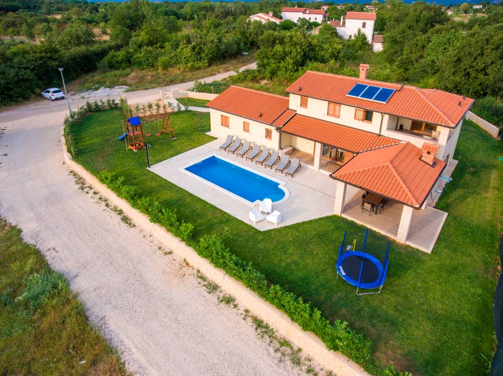 vila Villa JADRAN - Ferienhaus in Nedešćina, 8+2 Personen, 4 Schlafzimmer mit Badenzimmer, Labin, Istrien Südküste Labin Chorvatsko