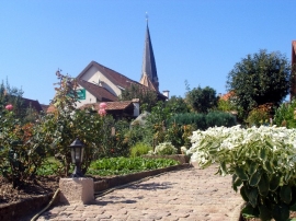 Zugang vom Außenparkplatz