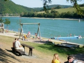 Badestrand am Diemelsee