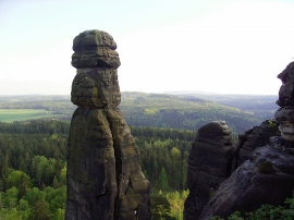 Barbarine am Pfaffenstein