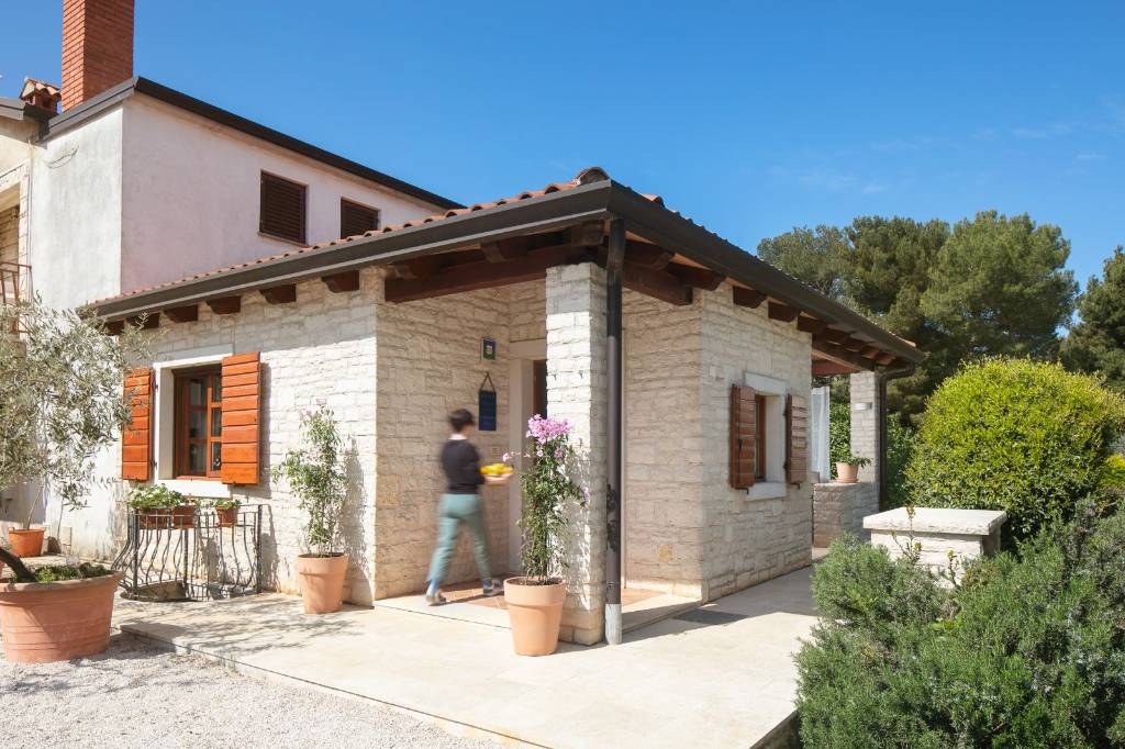 prázdninový dom Dieses steinerne Haus, dass in traditionellen istrischen Stil , Zentrum der Stadt Novigrad, NOVIGRAD, Adriatisches Meer Istrien Nordküste Chorvátsko