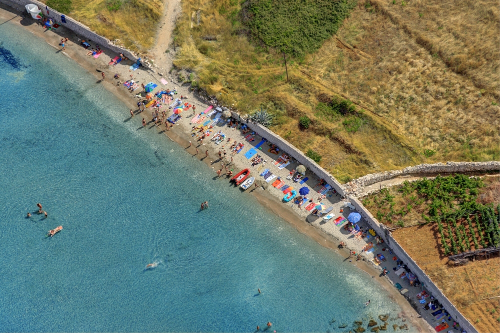 der Strand Bilin Žal