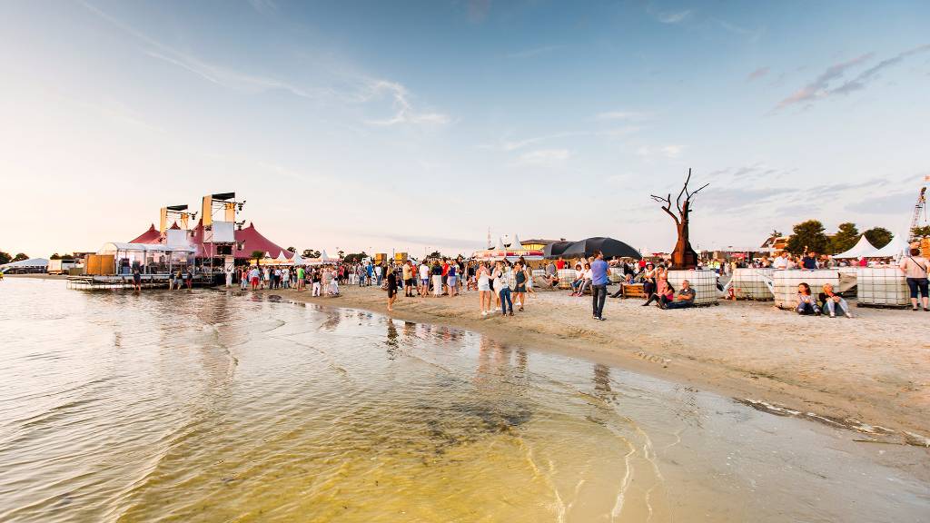 Glemmer auf Lemmer Strand in jedes Jahr ende August