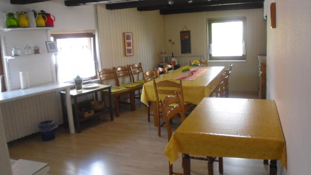 Blick in unsere Gruppenküche