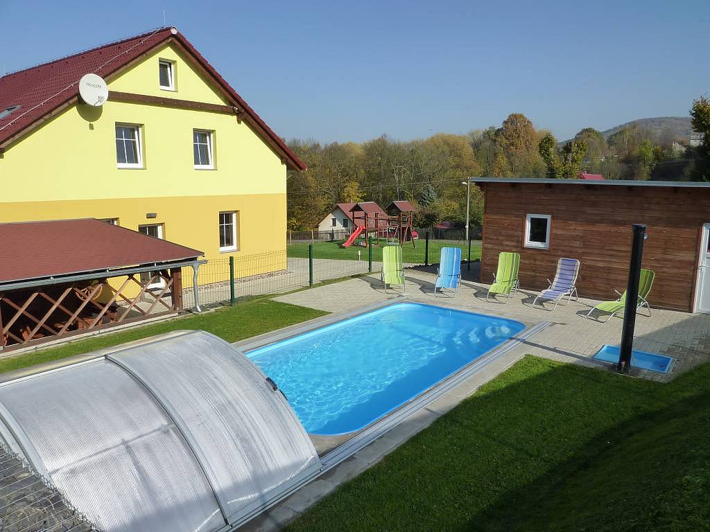 Ferienhaus Jilove mit Sauna und Whirlpool in Jilove, Böhmische Schweiz Böhmische Schweiz  