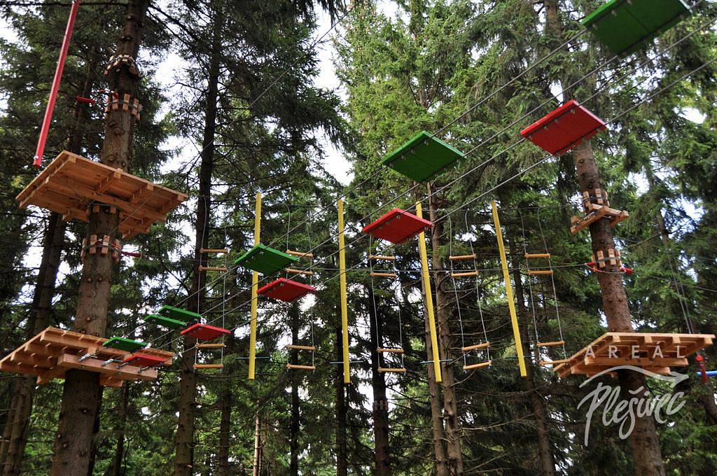 Seilpark 50m vom Haus