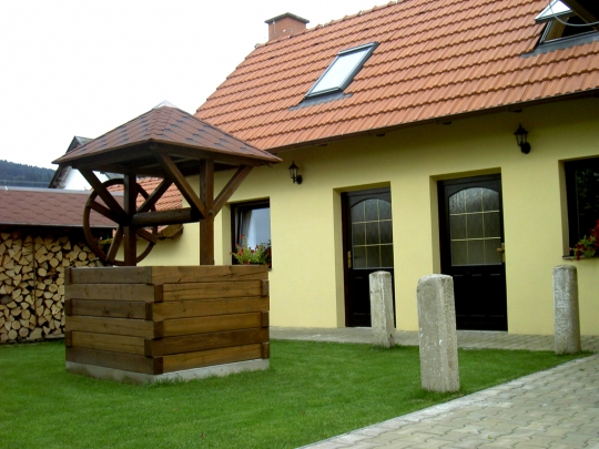 Ferienhaus Slunce mit Innenpool und Sauna in Loucna nad Desnou, Olmütz Jeseniky, das Altvatergebirge Česká republika 