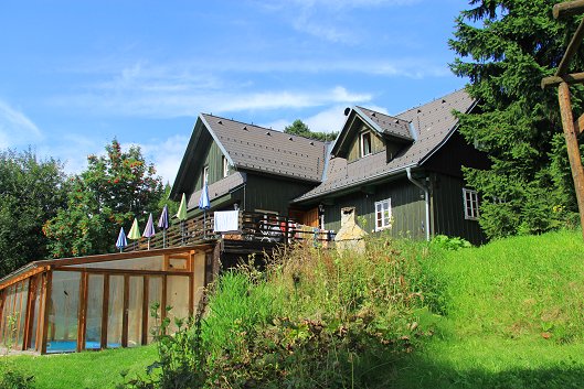 Chata, chalupa Benecko mit Pool und Sauna, 100m vom Skilift TR, Benecko, Riesengebirge Riesengebirge Česká republika