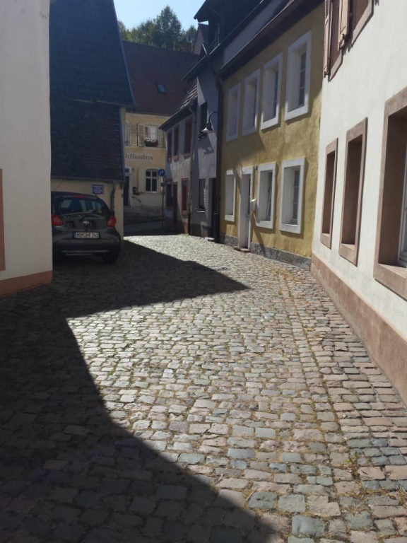 Alte Pfarrgasse in der Altstadt von Blieskastel