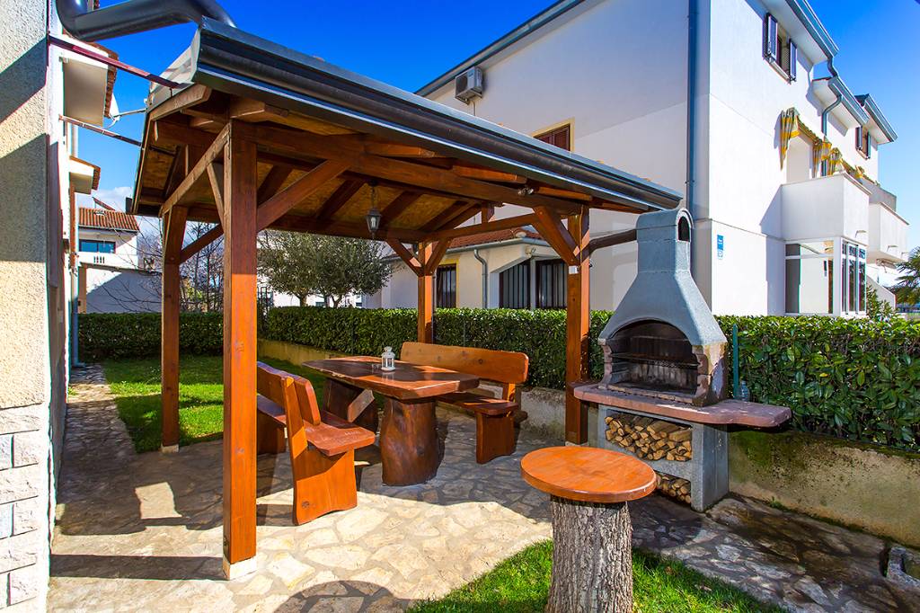Garten mit Grill