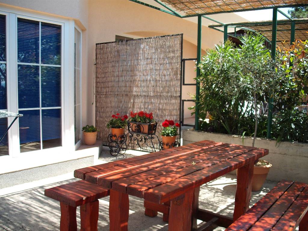 Die Terrasse des App 1