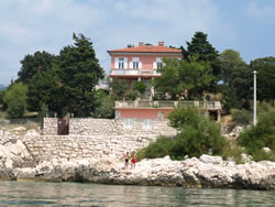 Apartmán Villa Ferienwohnung mit BLICIK AUFS MEER, Novi Vinodolski, Kvarner Bucht Festland Novi Vinodolski Chorvatsko