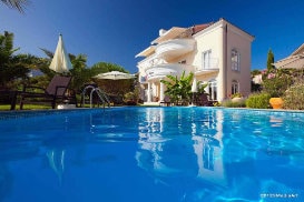 Apartmán villa mit blick aufs Meer, Malinska, Kvarner Bucht Inseln Insel Krk Chorvatsko