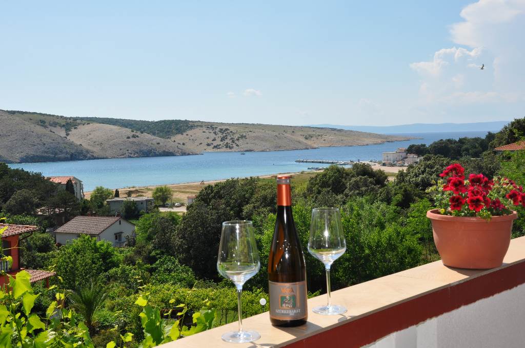 Balkon mit Meerblick