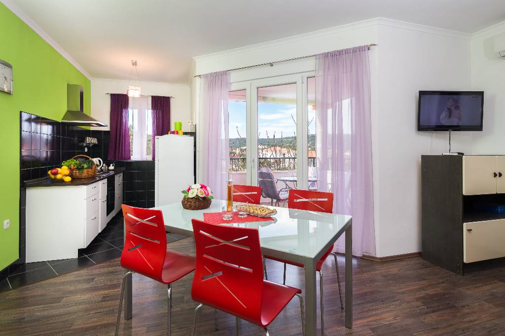 Wohnzimmer mit Meerblick