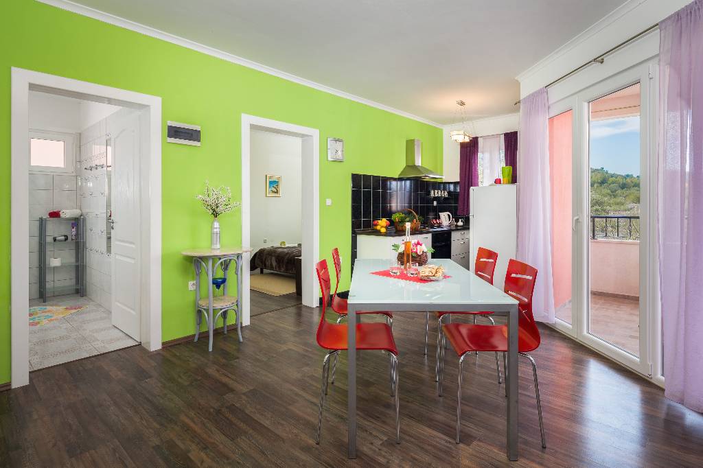 Wohnzimmer mit Meerblick