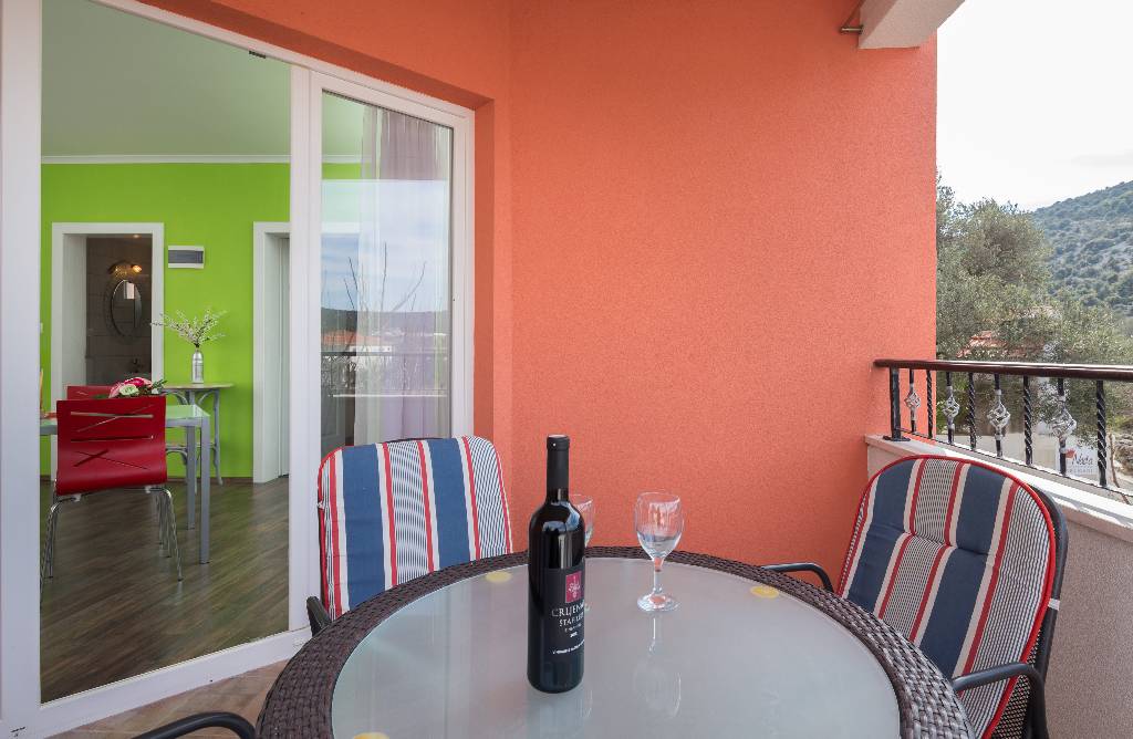 Balkon mit Meerblick