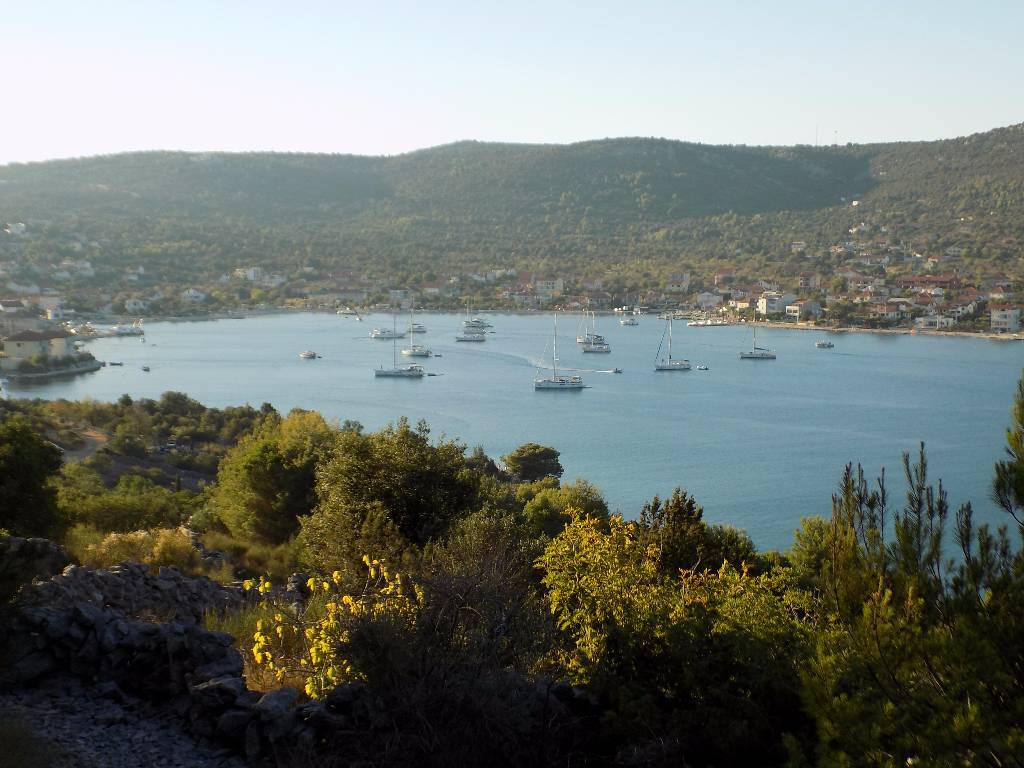 Der Blick von der Aussichtsplattform