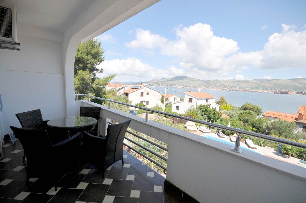 Apartmán Martin - Apartment with balcony and sea view, Okrug Gornji, Mitteldalmatien Trogir Chorvatsko