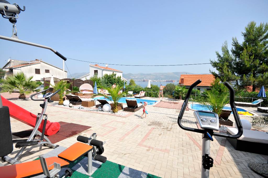 Fitness Einrichtung im freien