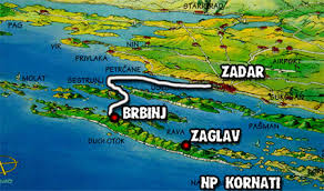 Fährlinien Zadar- Brbinj