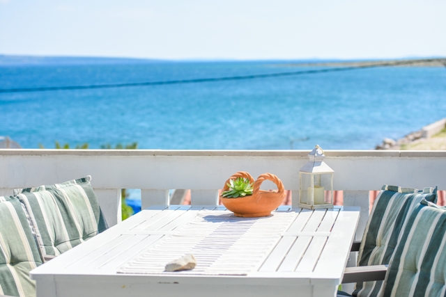 prázdninový  byt Apartment Zoja 1 in unmittelbarer Nähe zum Meer, Košljun, Insel Pag Norddalmatien Chorvátsko