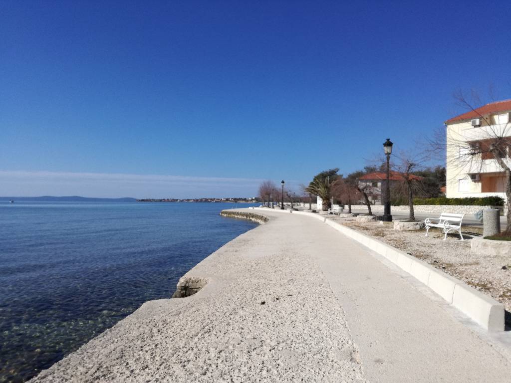 Walking route to center