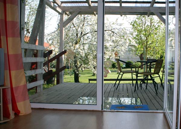 Überdachte Terrasse