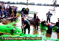 Ficherfest in Ketzin  mit trationellen Fischzug