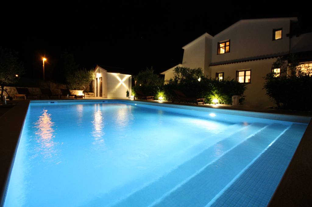 Gemütliche Atmosphäre in der Nacht