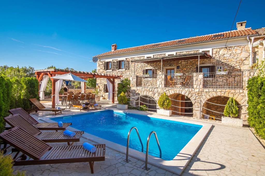 Villa Villa Vita, Polje, Insel Krk Kvarner Bucht Inseln Kroatie