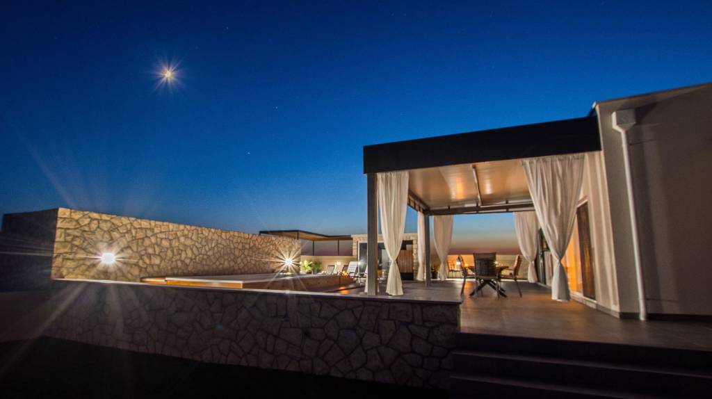 Villa abgeschieden mit wunderschönem Meerblick in Pag, Norddalmatien Insel Pag  