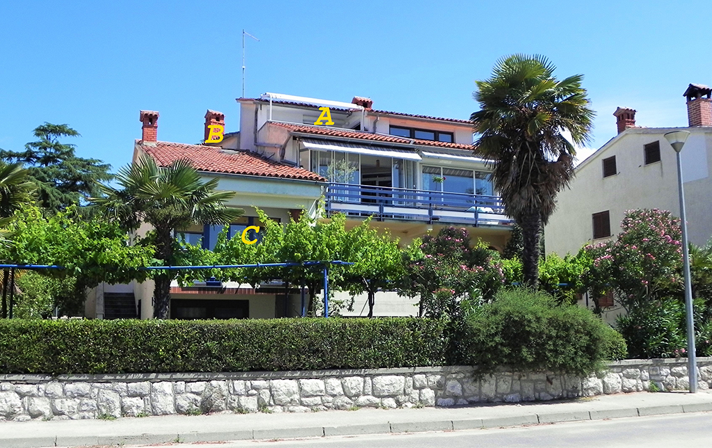Apartmán APP B-Batana,Studio, am Strand mit Balkon und Panoramablick auf das Meer/ Stadt WiFi, SAT TV,Safe., Rovinj, Istrien Südküste Rovinj Chorvatsko