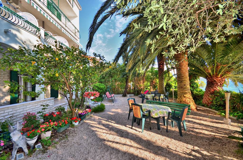 Der Garten vor dem Haus